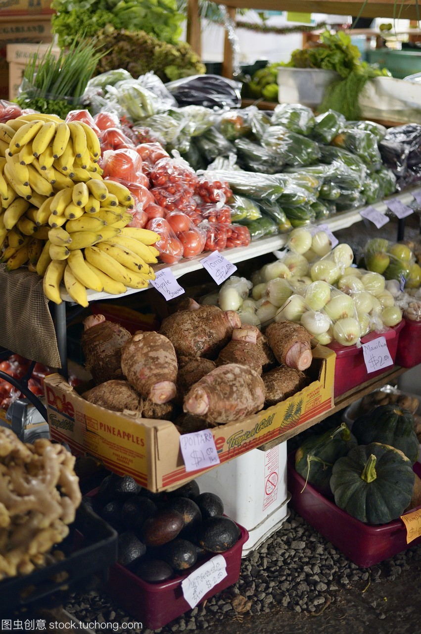 夏威夷大島希洛農產品市場 熱帶水果與蔬菜的豐饒之地